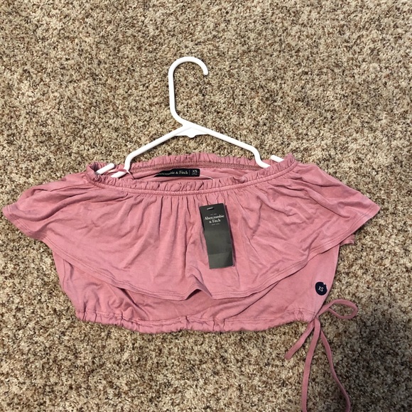 Soft pink Abercrombie&fitch croptop - Picture 5 of 5